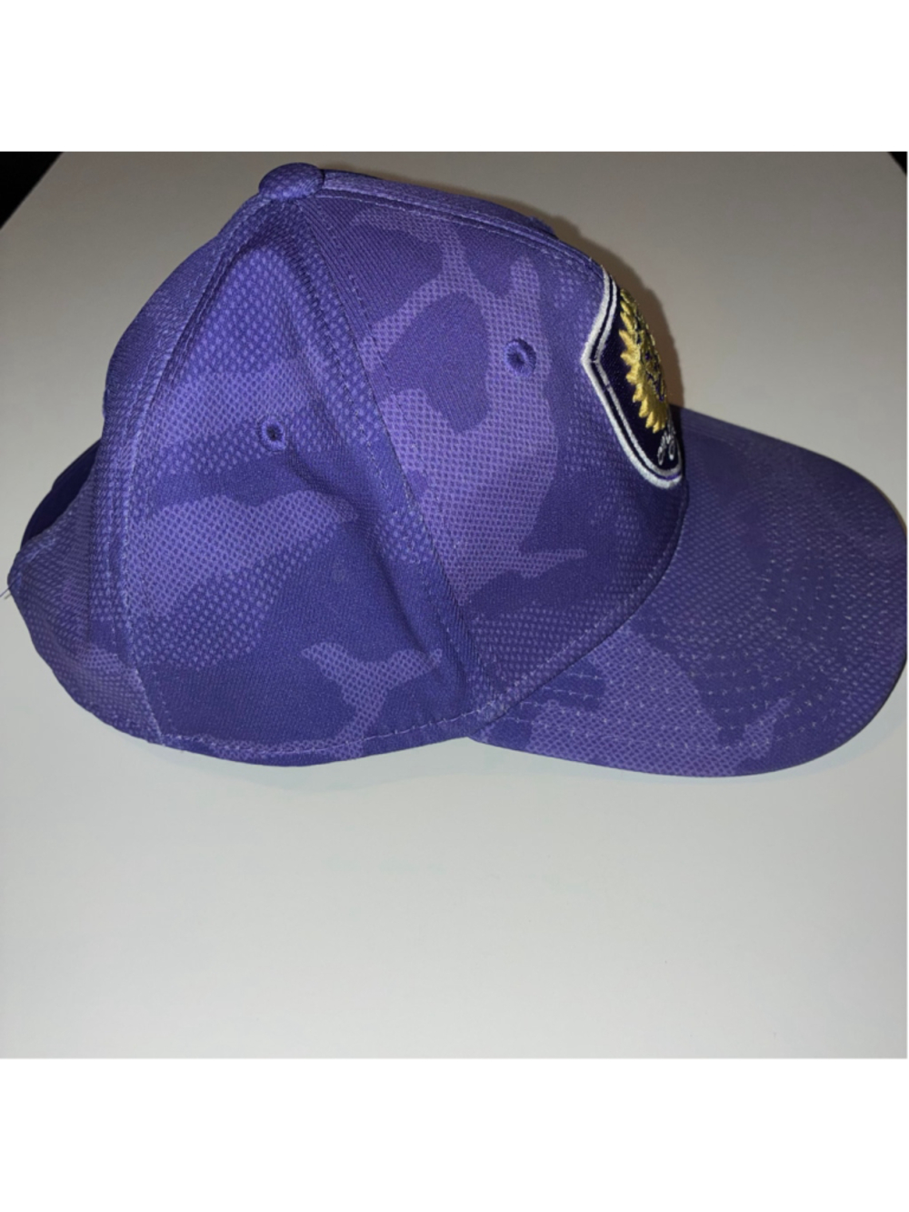 Men's Adidas Orlando City Soccer Club Hat One Size Purple Gold - Picture 4 of 6